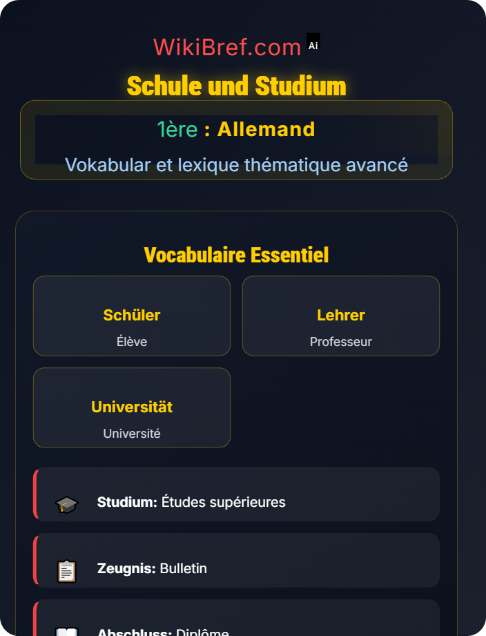 Schule und Studium Gesellschaft und Alltag