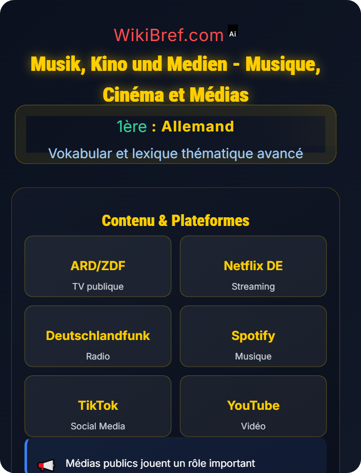 Musik, Kino und Medien Kultur und Feste