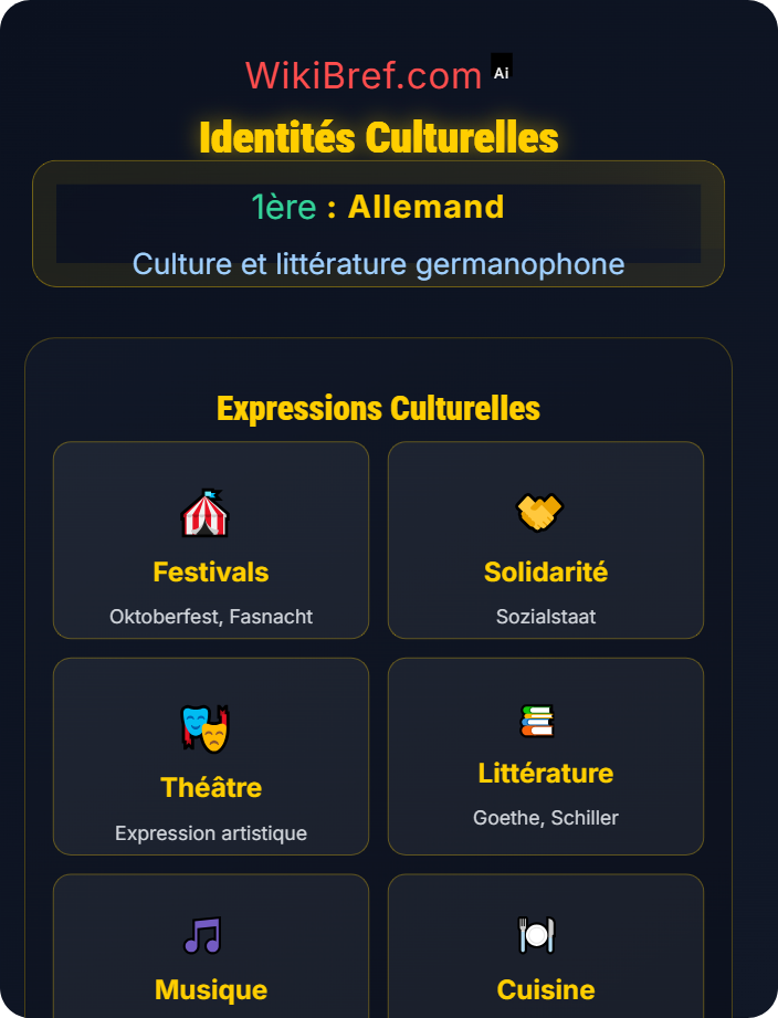 Identités culturelles Histoire et société germanophone