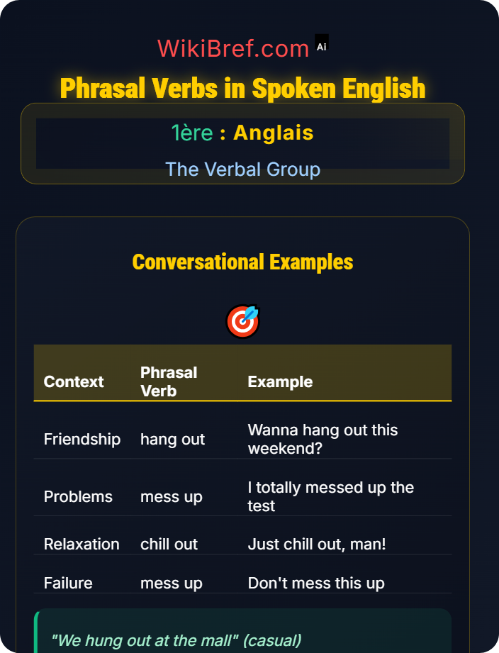 Phrasal verbs in spoken English Phrasal Verbs and Collocations