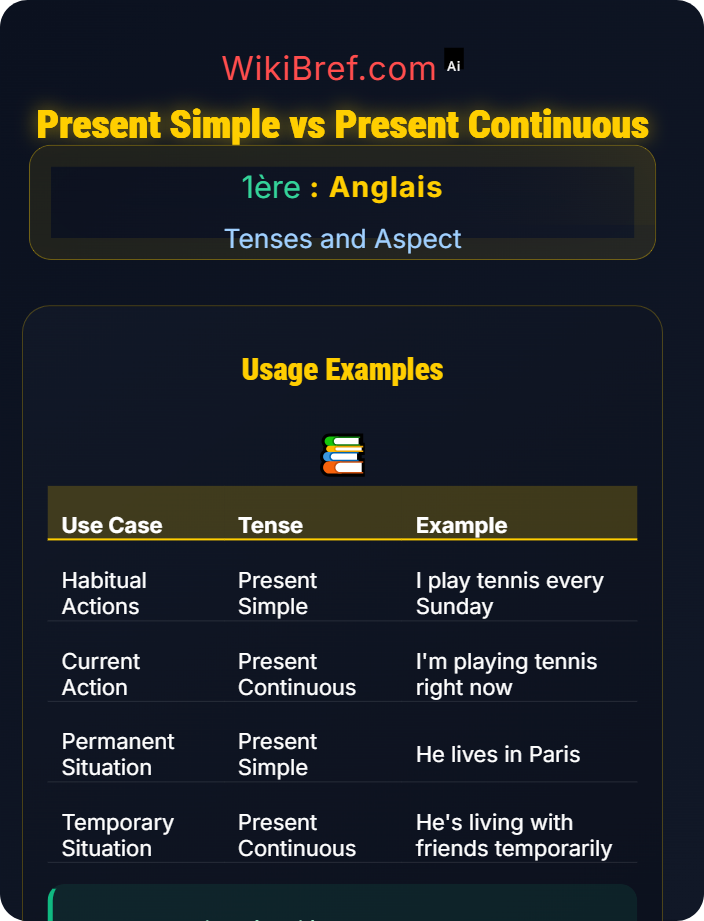 Present simple vs present continuous Simple and Continuous Forms
