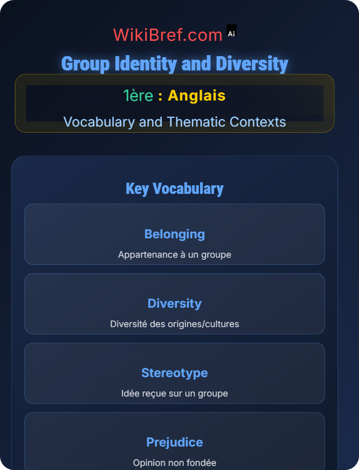 Group identity and diversity Identities and Exchanges