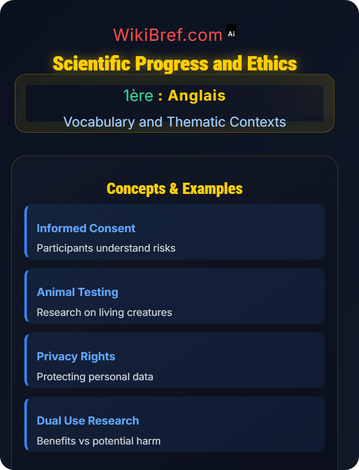 Scientific progress and ethics Innovation and Responsibility