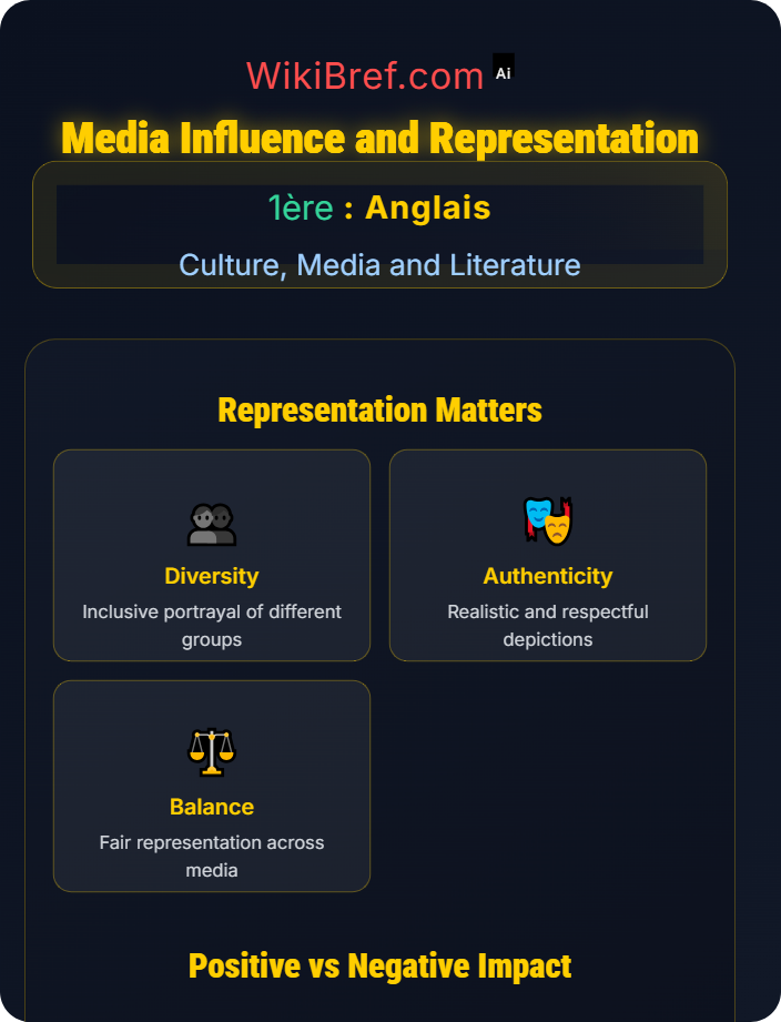 Media influence and representation Cultural Studies in the English-Speaking World