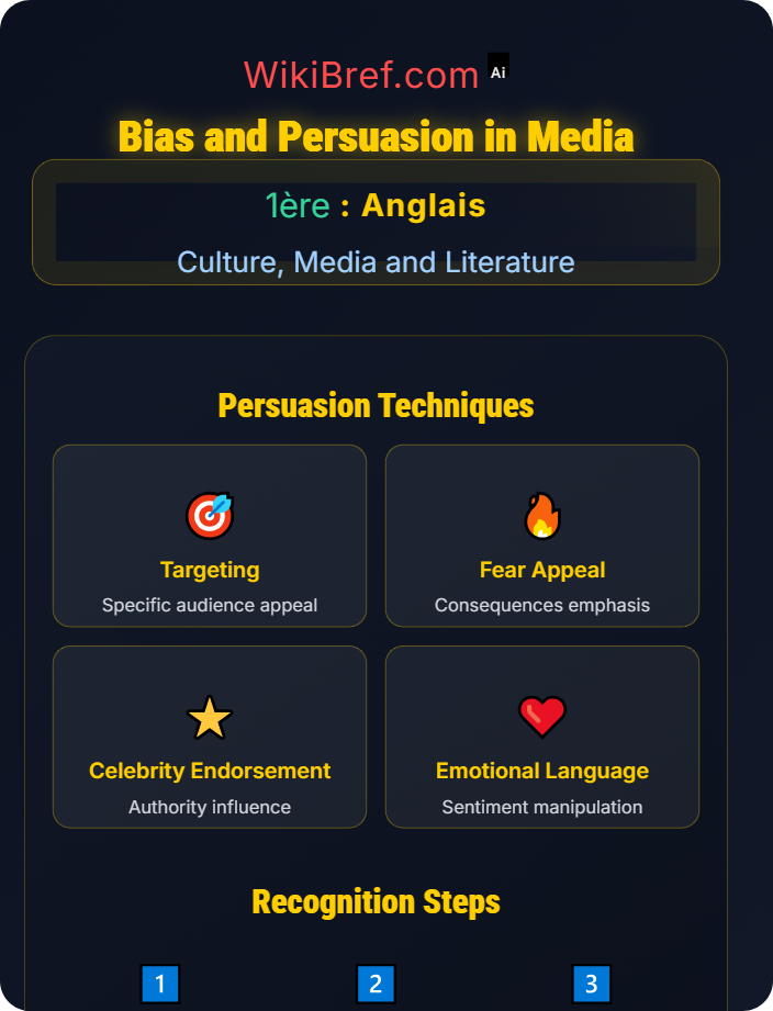 Bias and persuasion in media Media Literacy