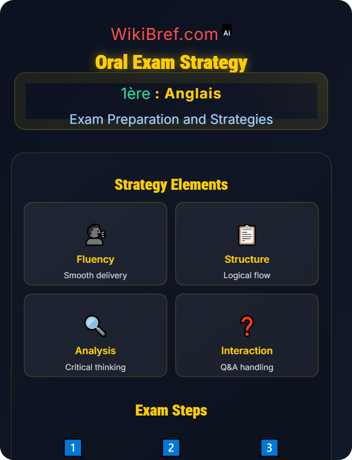 Oral exam strategy Baccalauréat English Skills