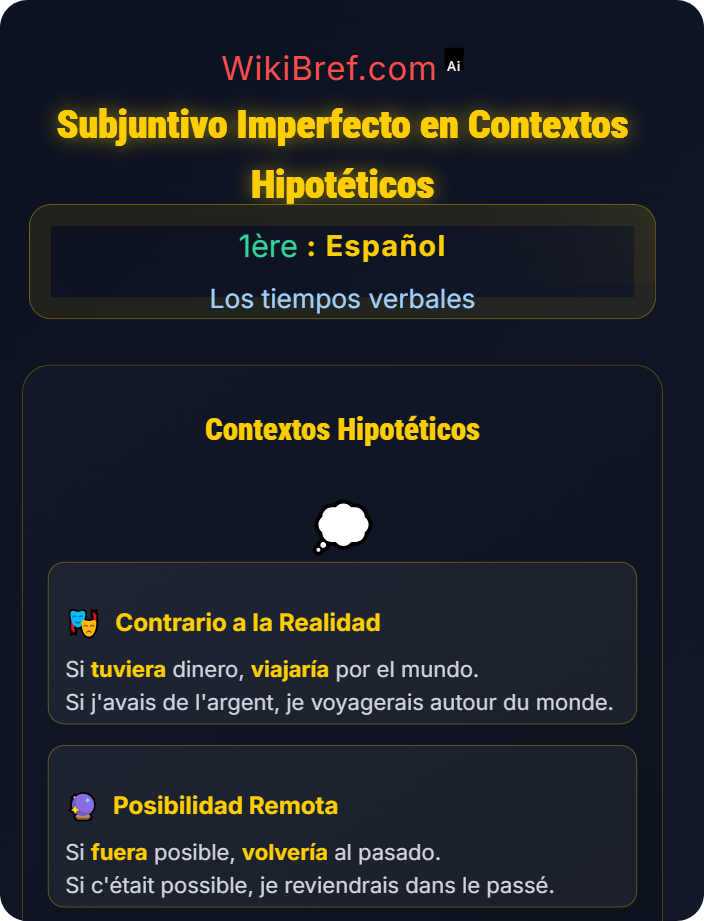 Subjuntivo imperfecto en contextos hipotéticos El subjuntivo presente y pasado