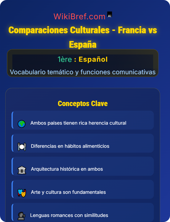 Comparaciones culturales Vida diaria y cultura