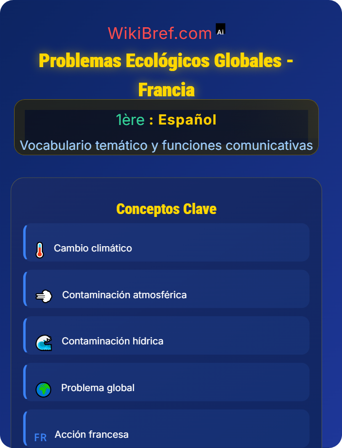 Problemas ecológicos globales Medio ambiente y sostenibilidad