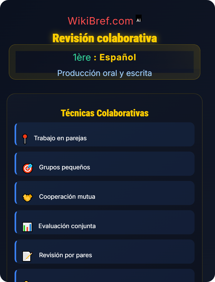 Revisión colaborativa Producción escrita