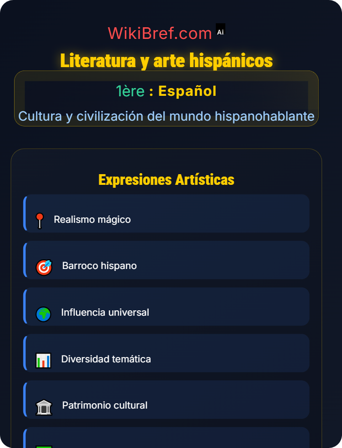 Literatura y arte hispánicos Historia y sociedad