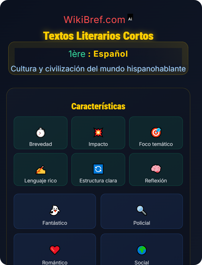 Textos literarios cortos Medios, cine y literatura