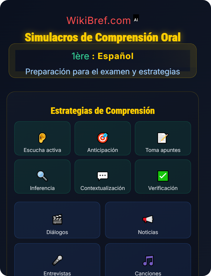 Simulacros de comprensión oral Prácticas y simulacros