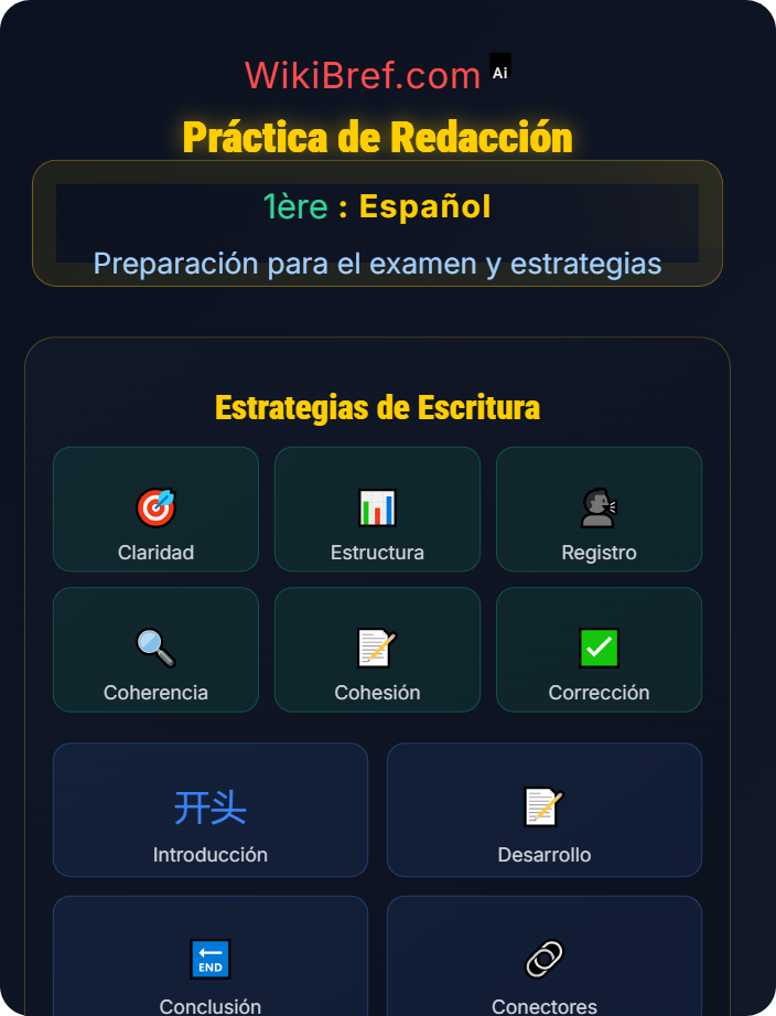 Práctica de redacción Prácticas y simulacros