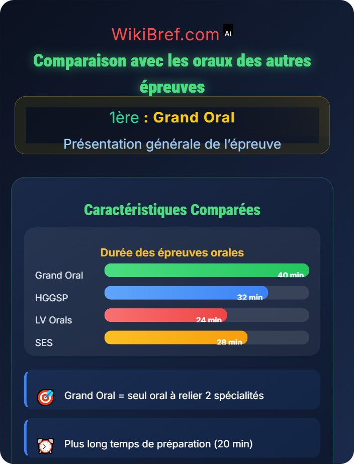 Comparaison avec les oraux des autres épreuves Ressources officielles et cadres réglementaires