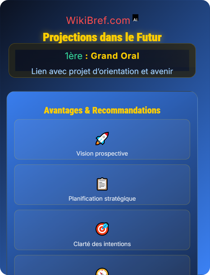 Projections dans le futur Stratégies de valorisation personnelle