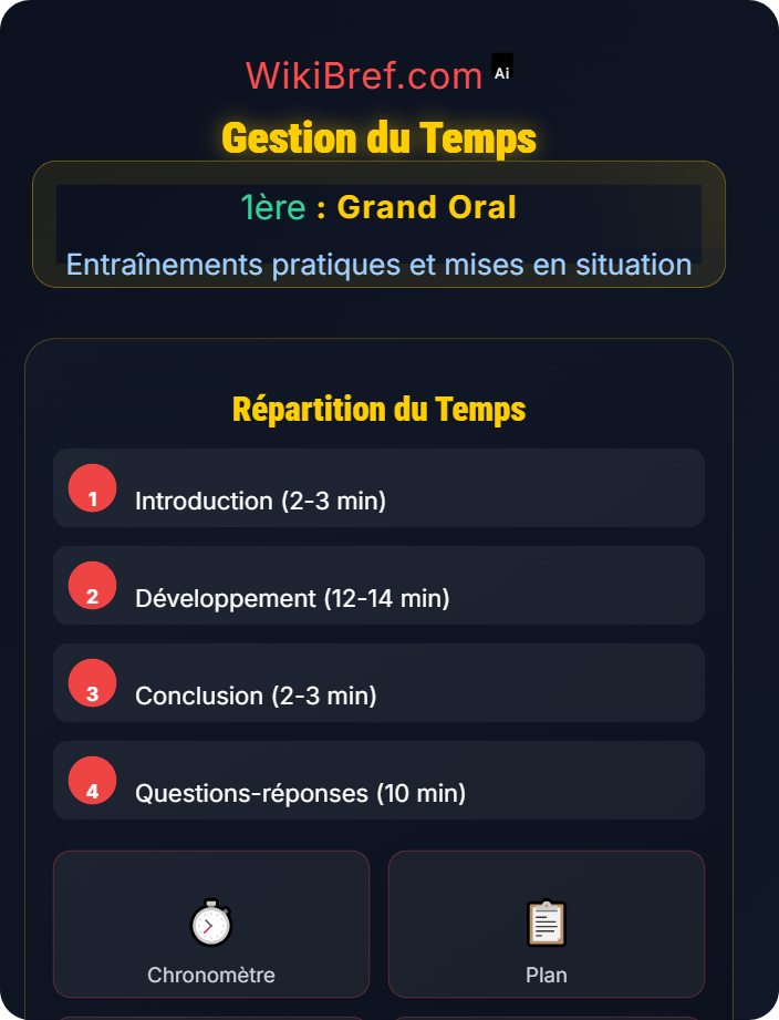 Gestion du temps Évaluations ciblées par compétence
