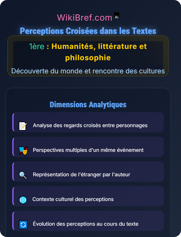 Perceptions croisées dans les textes La représentation de l’étranger