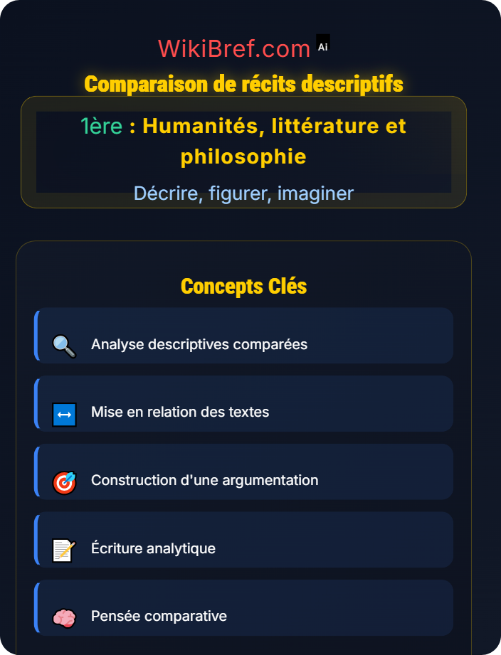 Comparaison de récits descriptifs L’invention de la perspective