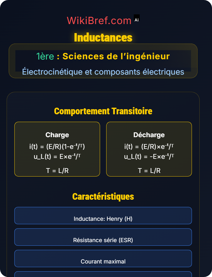 Inductances Composants passifs